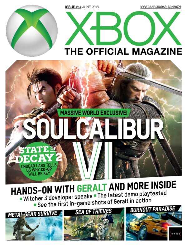 Official Xbox Magazine US   Issue 214 (June 2018) cover
